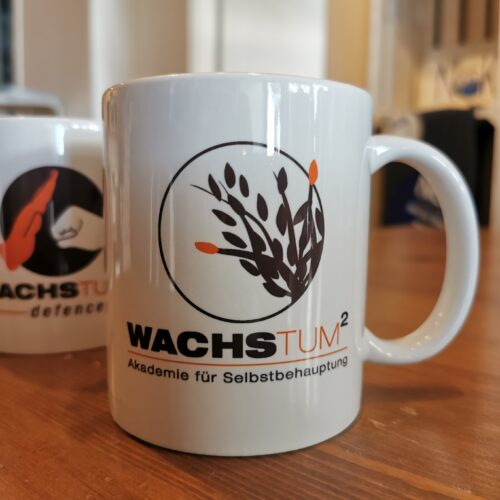 Wachstum hoch 2 Kaffebecher