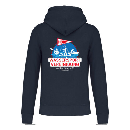 Wassersport Vereinigung Büdelsdorf Zipper Logo hinten