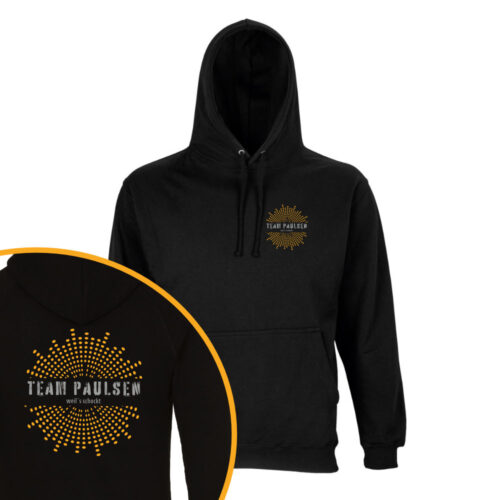 Team-Paulsen Hoodie vorne hinten