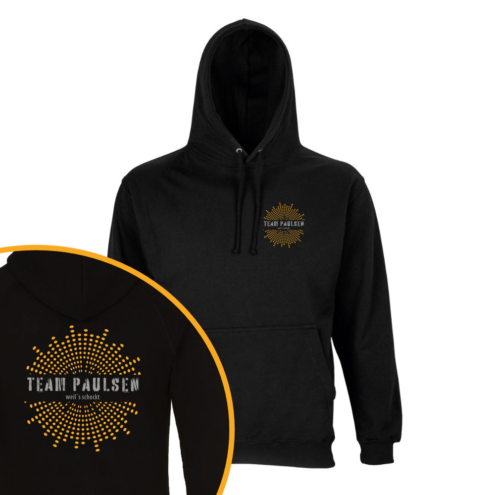Team-Paulsen Hoodie vorne hinten