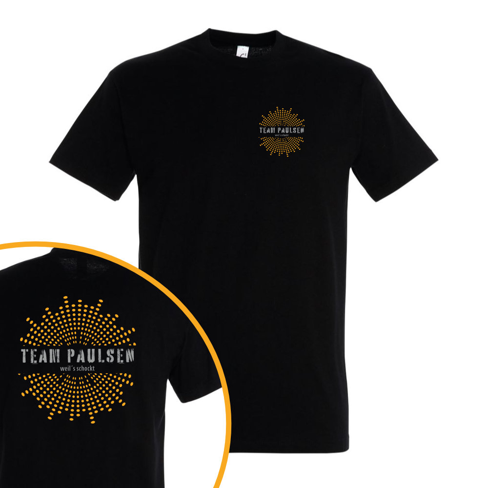 Team-Paulsen T-Shirt vorne hinten