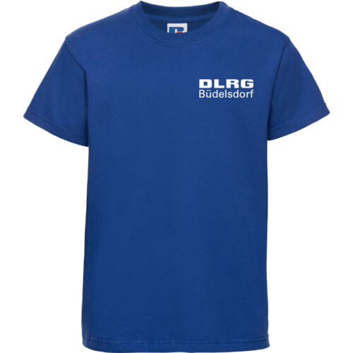 DLRG-Büdelsdorf-Shirt für Kids in Königsblau