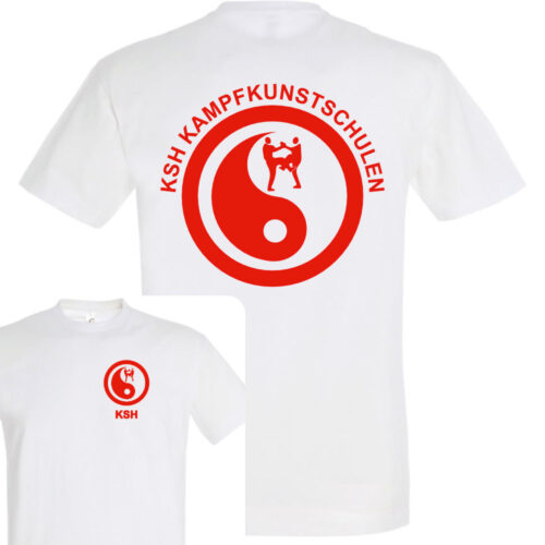 Hochwertige DTF-Drucke, gepresst auf original SOL'S "Imperial" T-Shirts für besten Sitz und Langlebigkeit. Drucke vorne links und hinten mittig. Material: 190g/m², 100% halbgekämmte ringgesponnene Baumwolle, Rundstrickware, Rippstrickausschnitt mit Elasthan, Nackenband, 40° waschbar, nicht trocknergeeignet. Erhältlich in den Größen S bis 3XL.