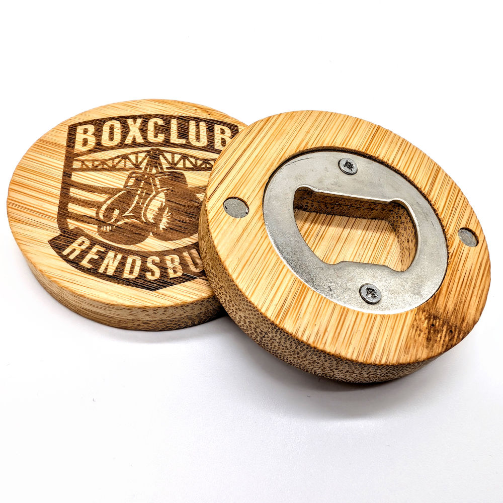 Flaschenöffner-Magnet Boxclub Rendsburg Artikelfoto 1