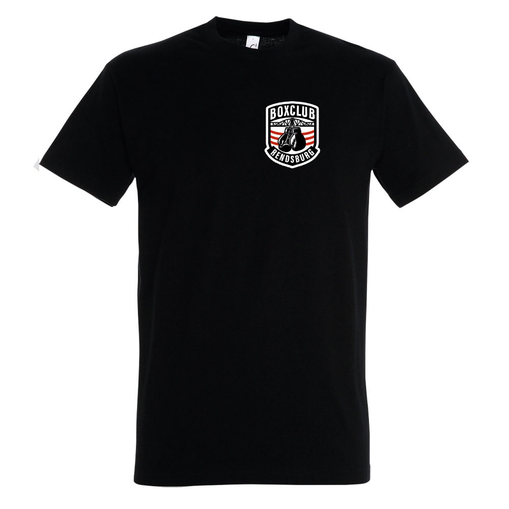 boxclub rendsburg shirt weiß logo vorne