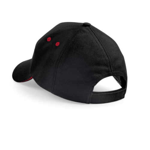 Nordic Heero Capi schwarz-rot hinten