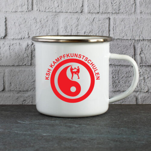 Emailletasse KSH Logo