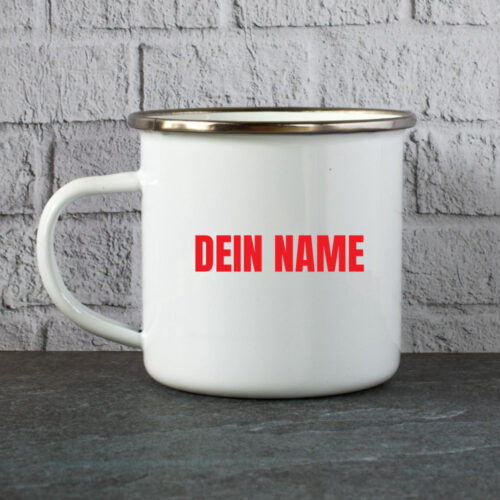 Emailletasse KSH Name