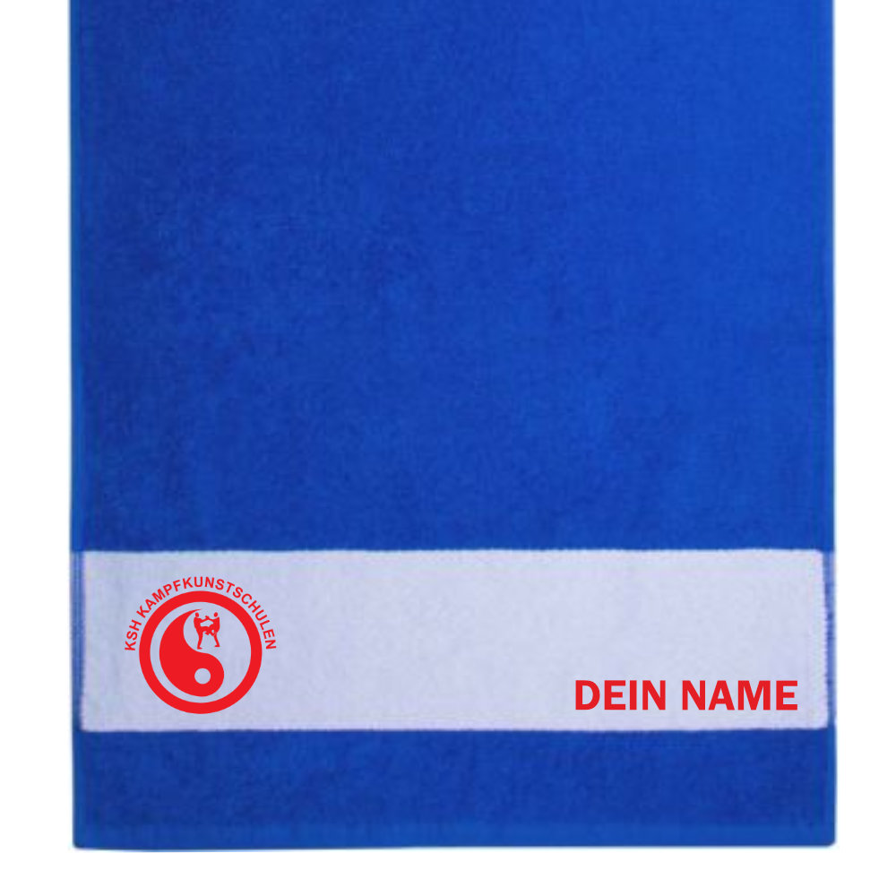 Handtuch KSH Logo Name nah