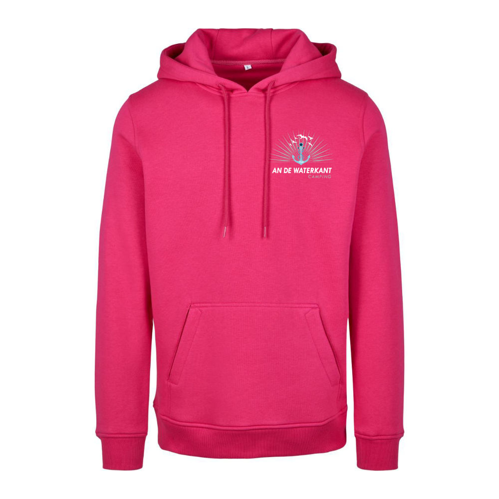 an de Waterkant Camping Husum Hoodie-fuchsia-vorne
