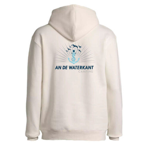 an de Waterkant Camping Husum Hoodie-off white-hinten