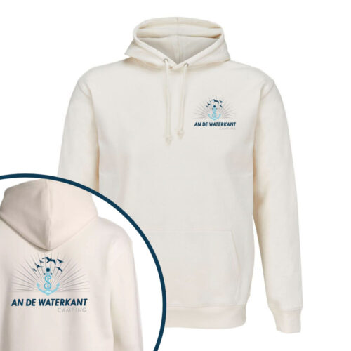 an de Waterkant Camping Husum Hoodie-off white-vorne-hinten