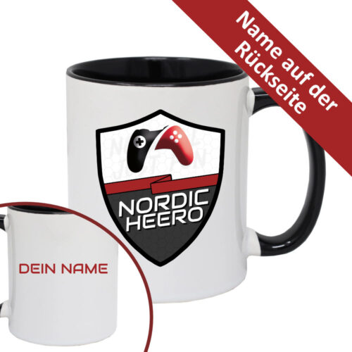 Tasse Nordic Heero personalisiert