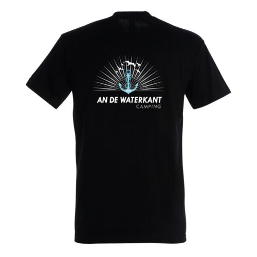 an de Waterkant Camping Husum T-Shirt-schwarz-hinten