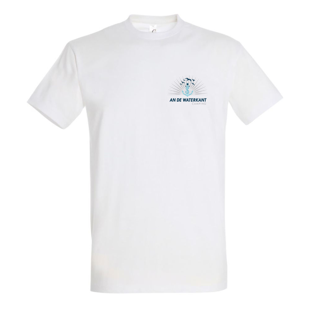 an de Waterkant Camping Husum T-Shirt-weiß-vorne