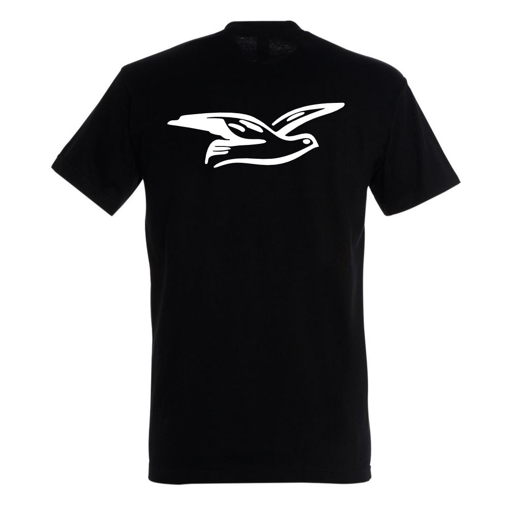 TSV Moewe Hamdorf e.V. T-Shirt schwarz Logo hinten