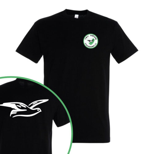 TSV Moewe Hamdorf e.V. T-Shirt schwarz Logo vorne hinten
