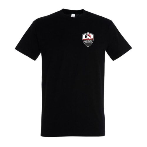 T-Shirt schwarz NordicHeero vorne