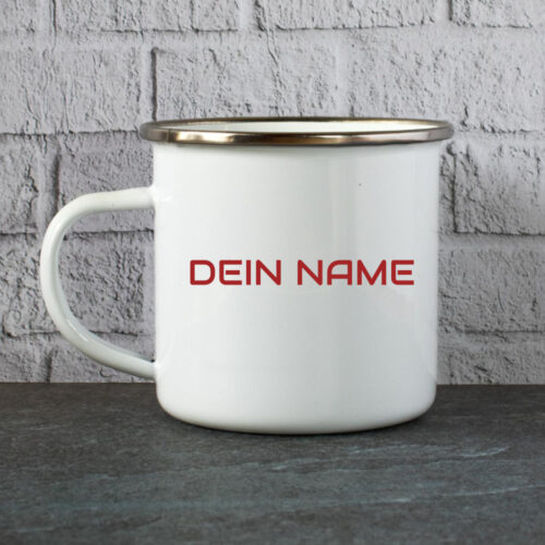 Emailletasse NordicHeero Name