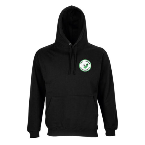 TSV Moewe Hamdorf e.V. Hoodie schwarz Logo vorne