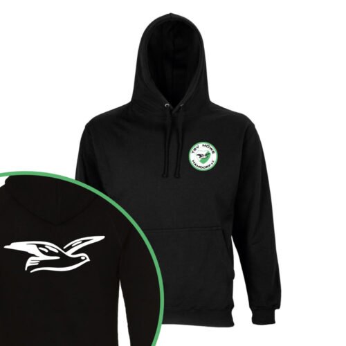 TSV Moewe Hamdorf e.V. Hoodie schwarz Logo vorne hinten
