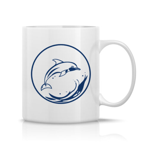 DLRG Büdelsdorf Keramiktasse Logo