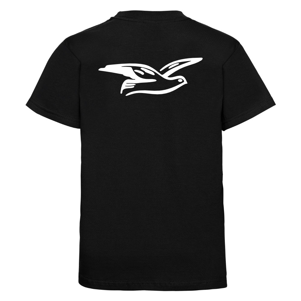 TSV Moewe Hamdorf e.V. T-Shirt Kids schwarz Logo hinten