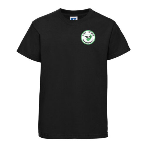 TSV Moewe Hamdorf e.V. T-Shirt Kids schwarz Logo vorne