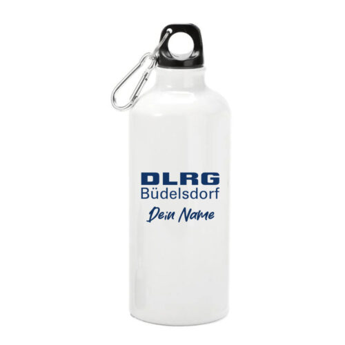 Trinkflasche DLRG Büdelsdorf Logo personalisiert