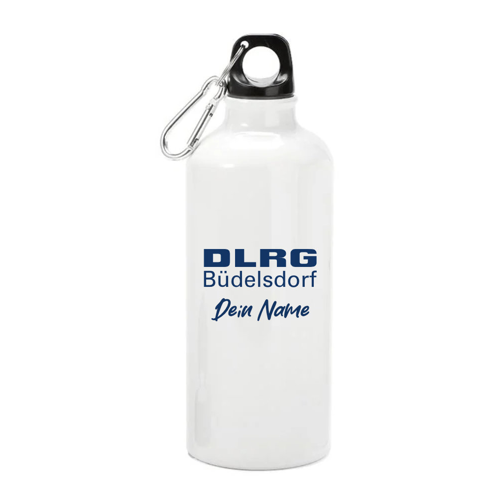 Trinkflasche DLRG Büdelsdorf Logo personalisiert