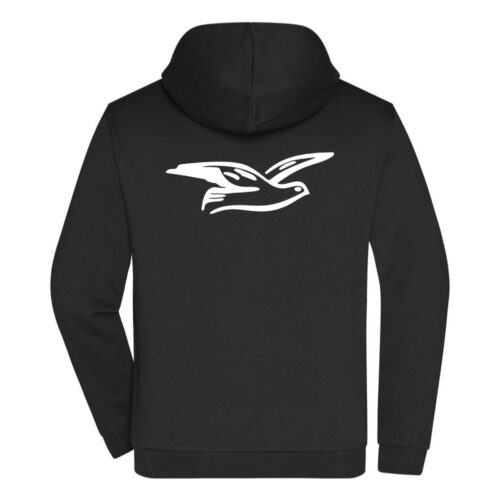TSV Moewe Hamdorf e.V. Zipper schwarz Logo hinten