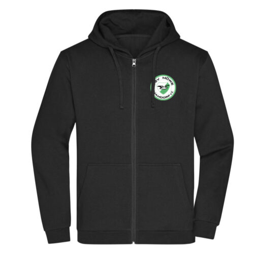 TSV Moewe Hamdorf e.V. Zipper schwarz Logo vorne