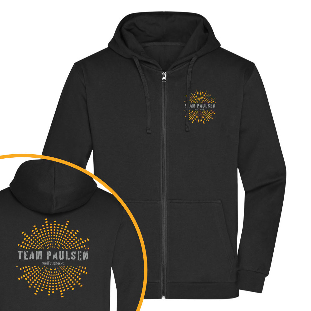 Team-Paulsen Zipper vorne hinten